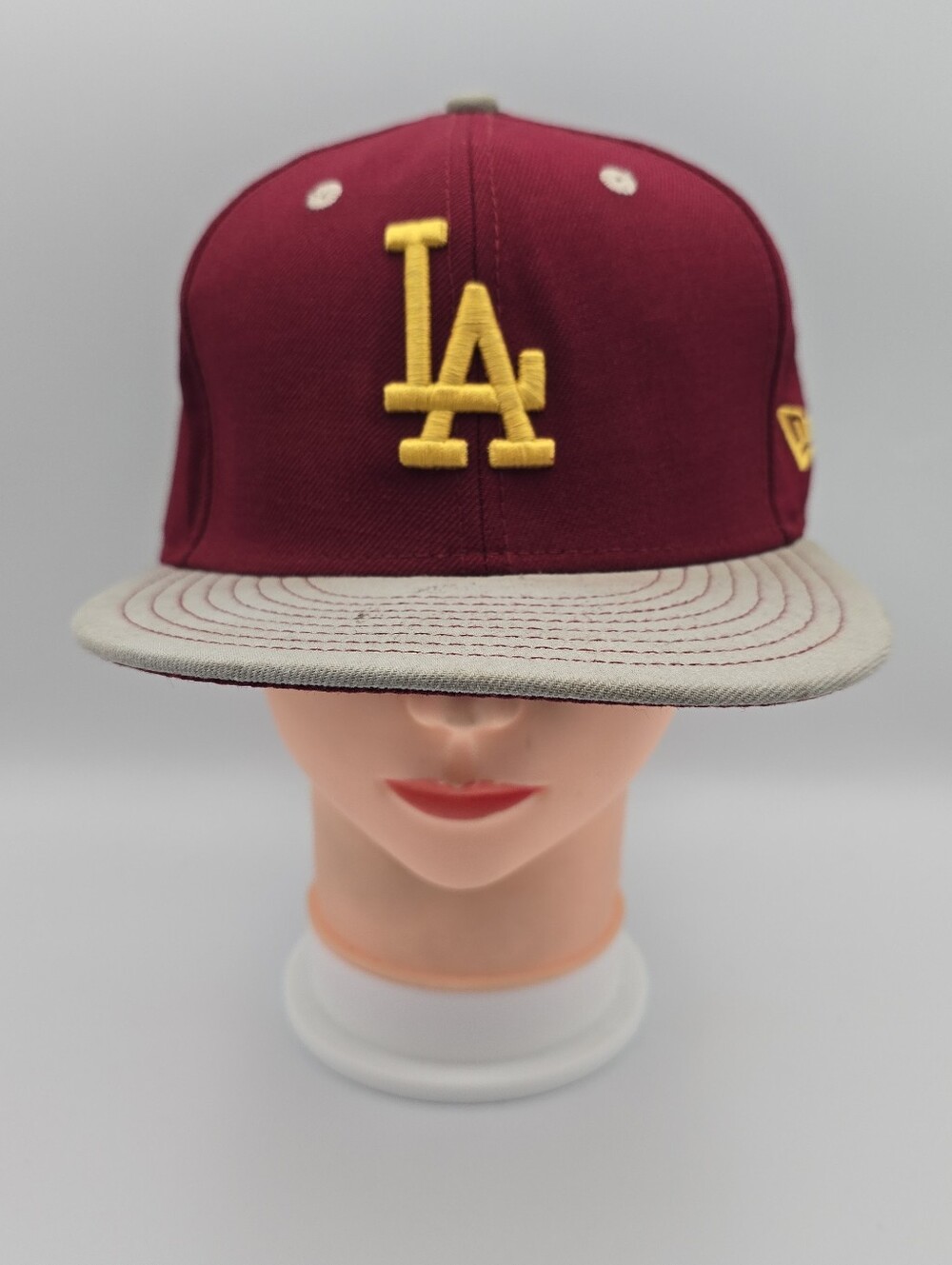 New Era 59Fifty Los Angeles Dodgers Fitted Hat Size 7 3/8